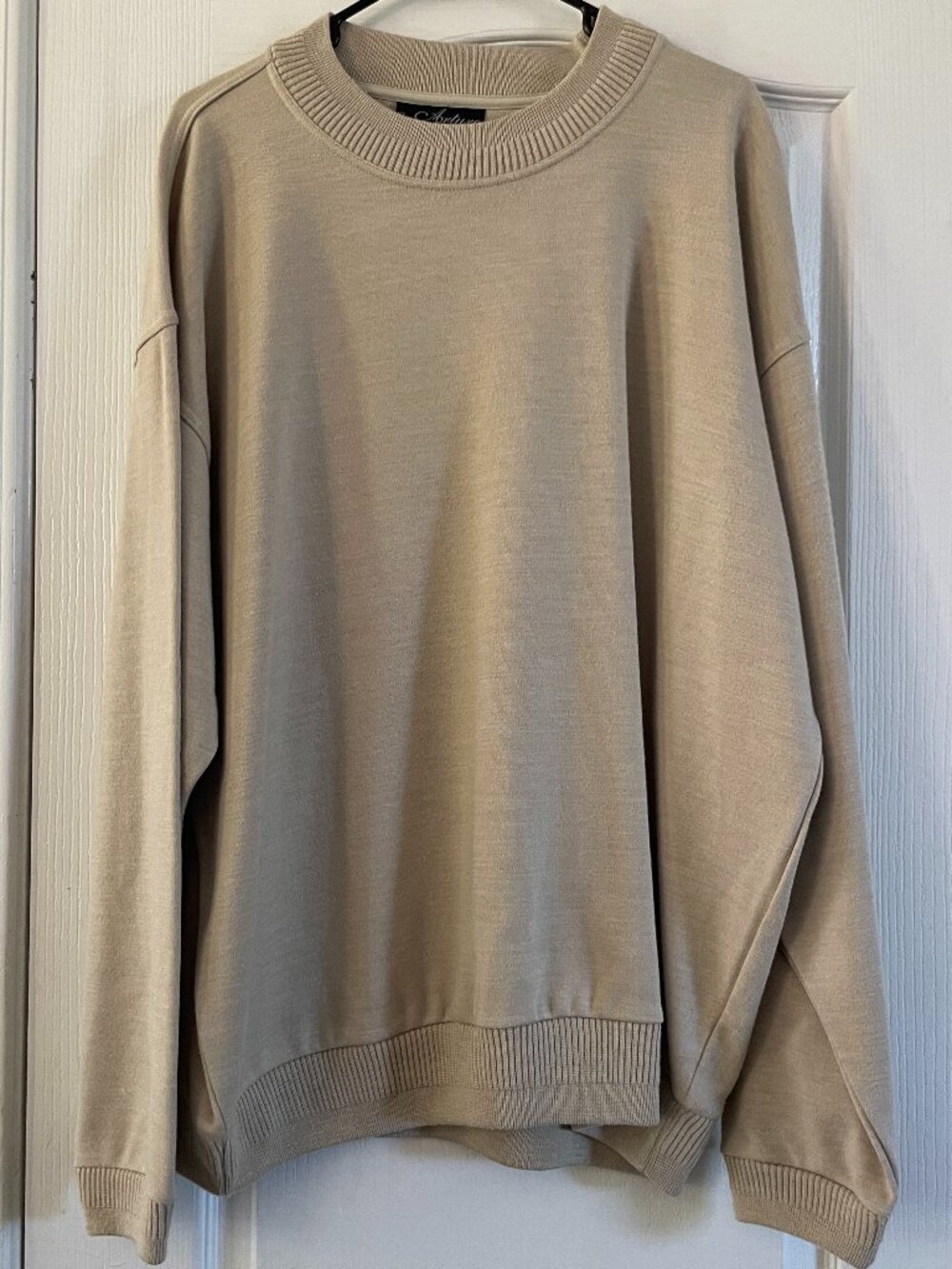 Arturo Garibaldi Vintage Long Sleeve Crewneck Pullover Knit Wool Sweater 2XL